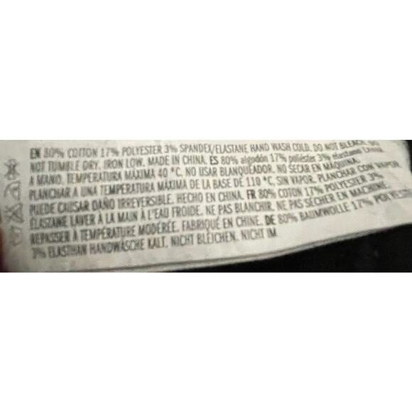 English Factory Culotte Pants - Sz M - Gold Button - Wide Leg Midi Rise - NWOT - Picture 14 of 15